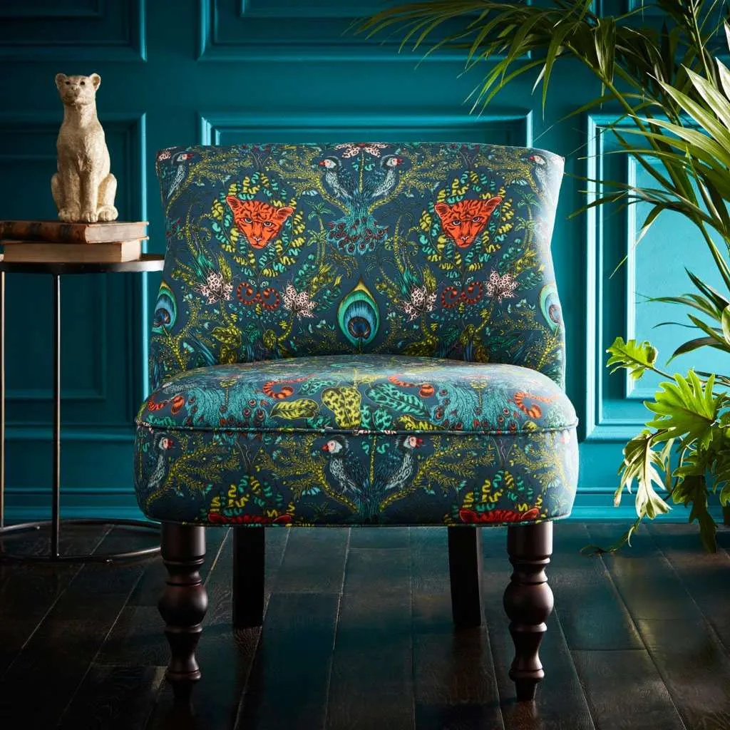 Amazon Langley Armchair - Navy - Emma J Shipley