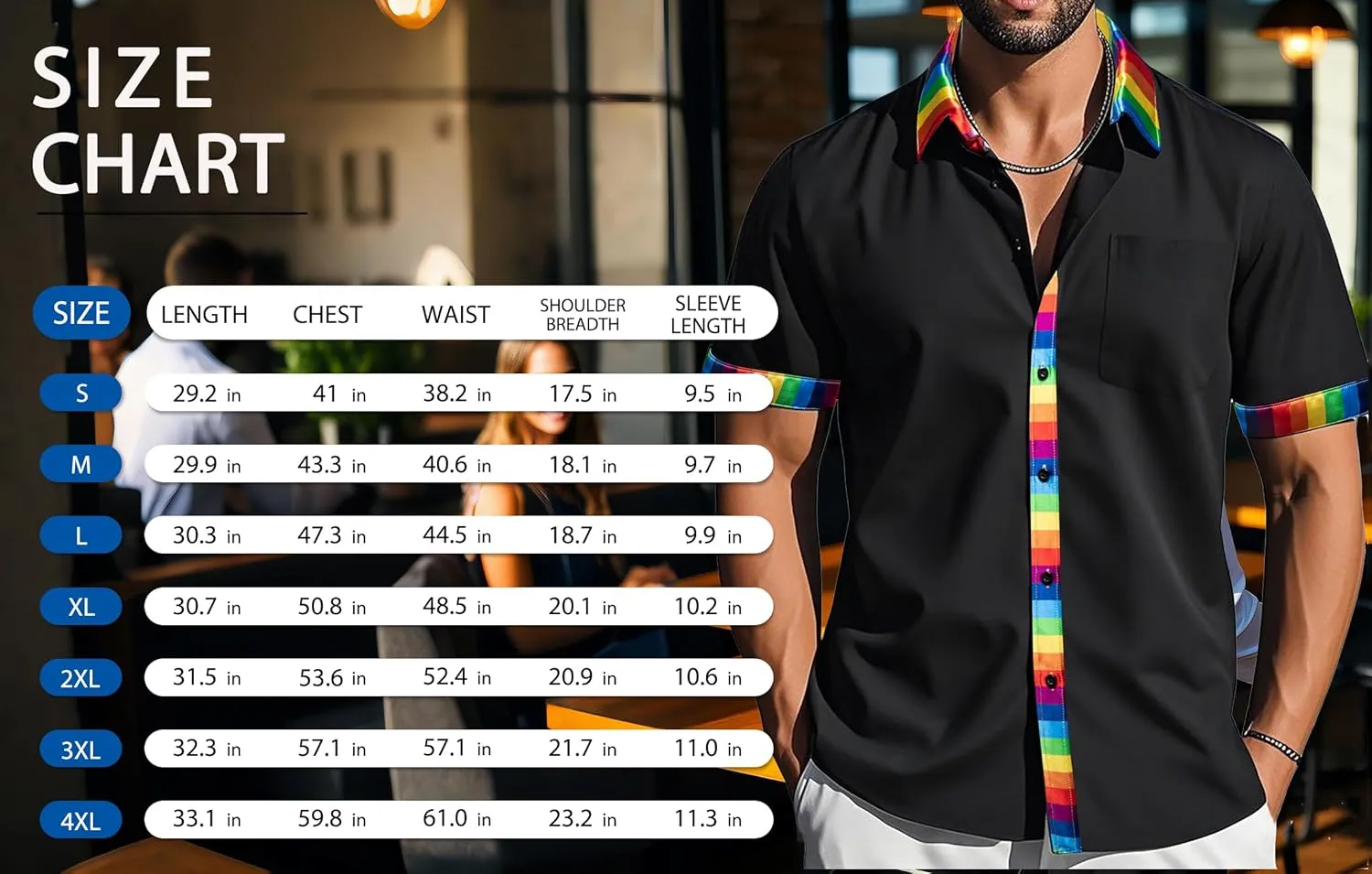 Barry.Wang Men's Short Sleeve Linen Shirts Casual Summer Button Down Business Formal Polyester Shirt Regular Wedding Party
