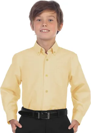 Gioberti Boy's Oxford Long Sleeve Dress Shirt