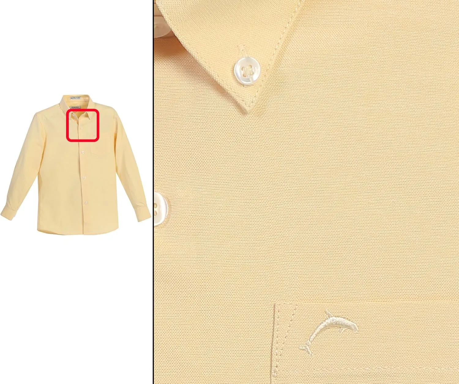 Gioberti Boy's Oxford Long Sleeve Dress Shirt