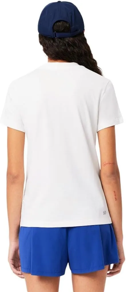Lacoste Women's Ultra Dry Technical Cotton Sport T-Shirt