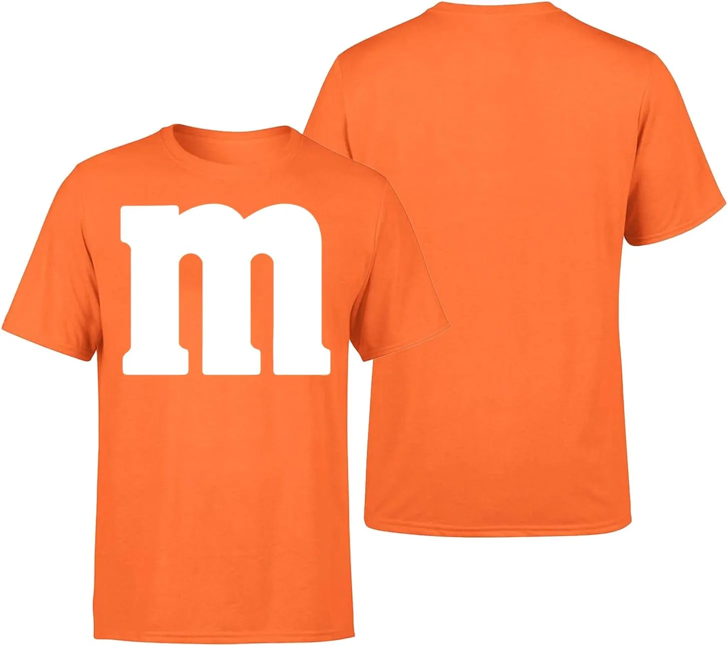 Letter M Halloween Costumes T-Shirt | Funny Cool Graphic Tee Idea | for Men