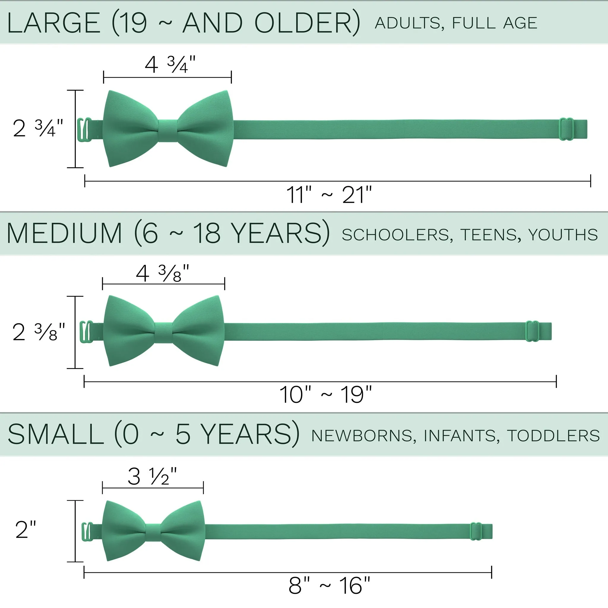 Light Green Bow Tie