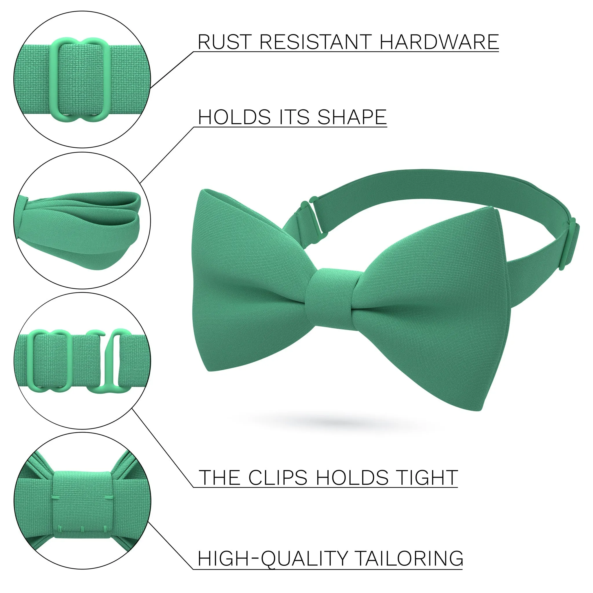 Light Green Bow Tie