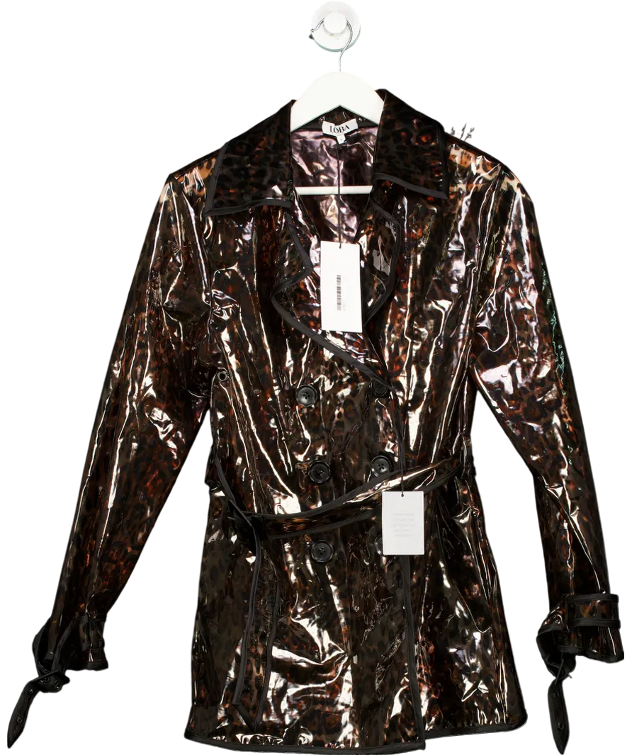 Loba Brown Pamela Trench Coat UK S