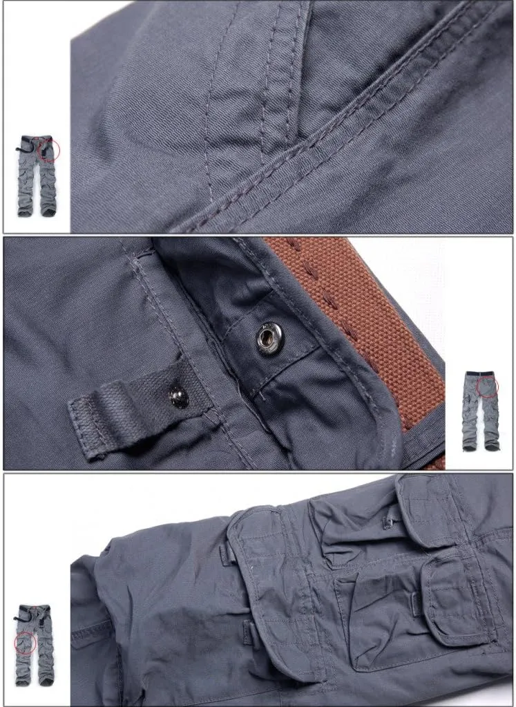 Match Men's Casual Wild Cargo Pants Outdoors Work Wear #6531